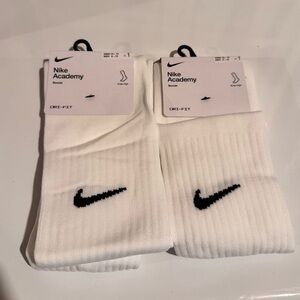 2 Pair Nike Academy Soccer Socks